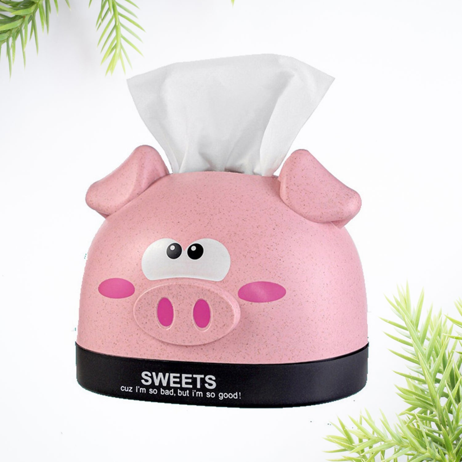 Cube-shaped tissue box cover with unique patterns. Cube-shaped tissue box cover with unique patterns.